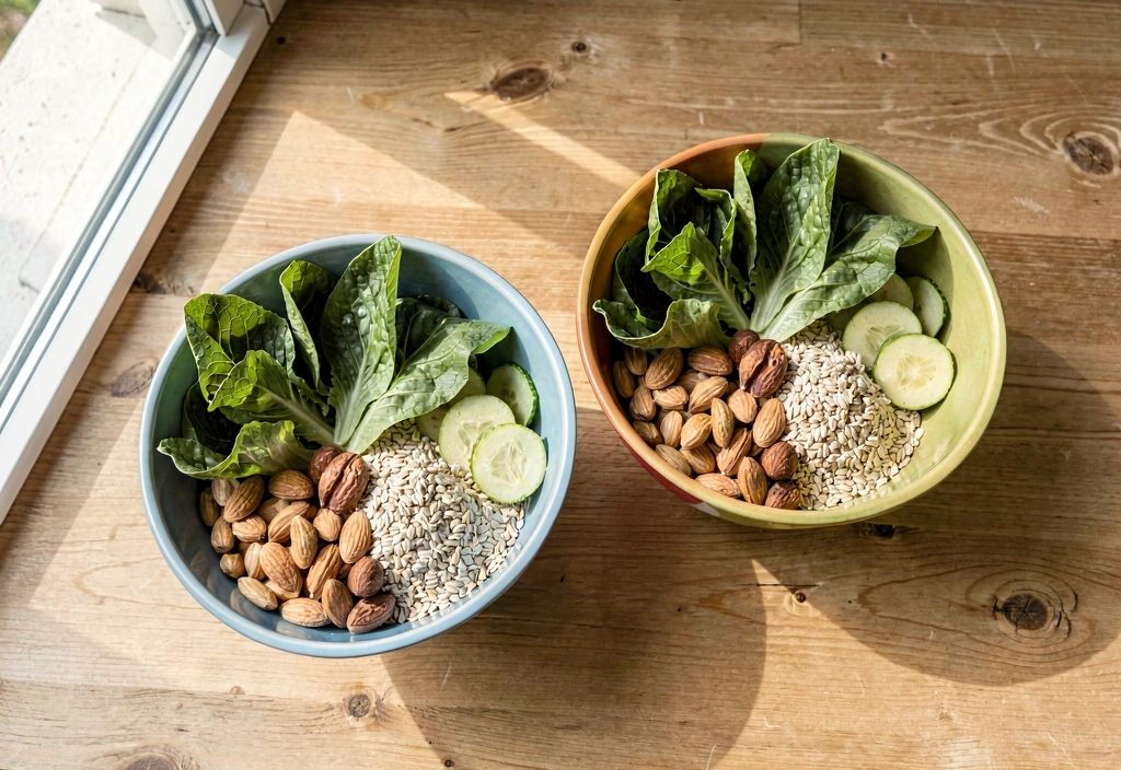 Egészséges tápanyagok kompozíciója